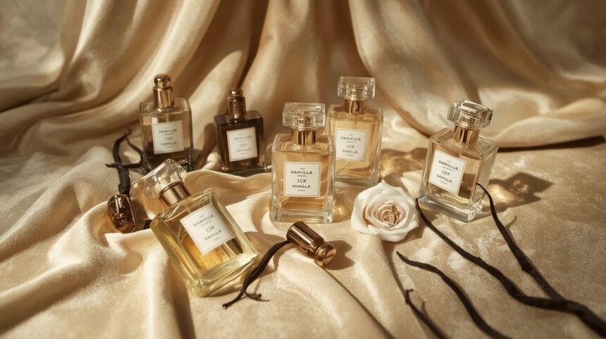 Perfume com notas de baunilha