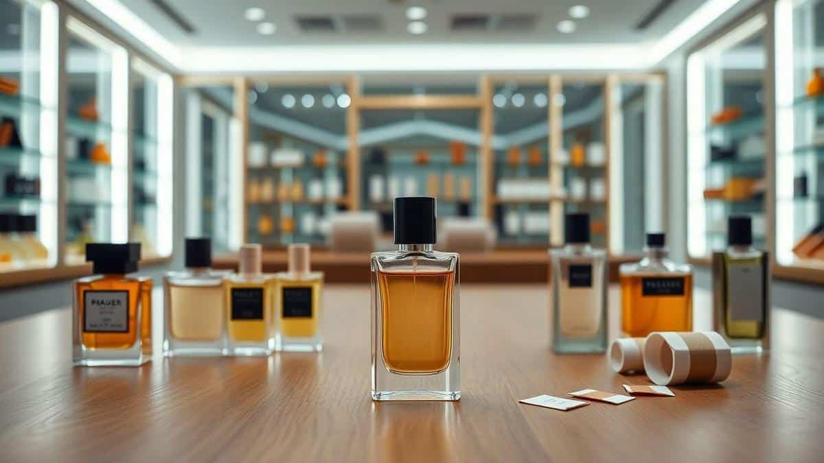 Avaliação de perfume tester