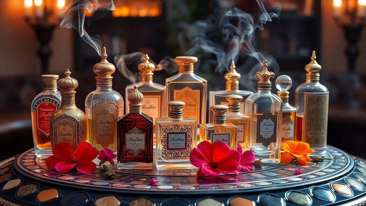 Comparação entre os Melhores Perfumes Árabes
