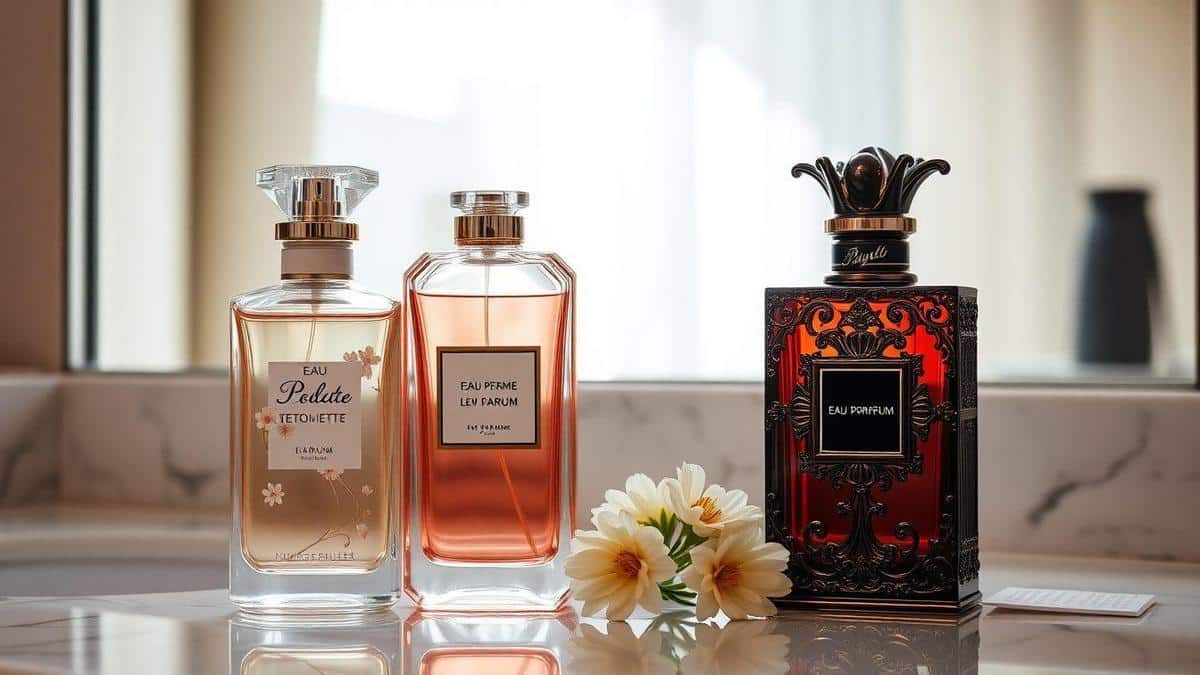 Diferença entre Eau de Toilette e Eau de Parfum